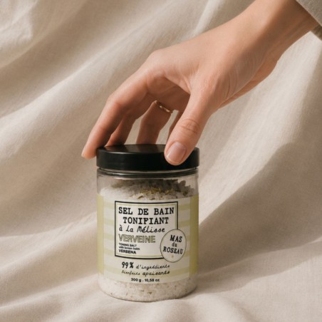 Sel de bain Verveine 300 g Mas du Roseau | Lucie in the R