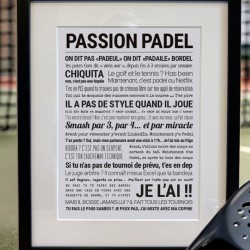 Affiche message – Tout est Dit (sans cadre) | déco murale originale