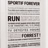 Affiche message – Tout est Dit (sans cadre) | déco murale originale