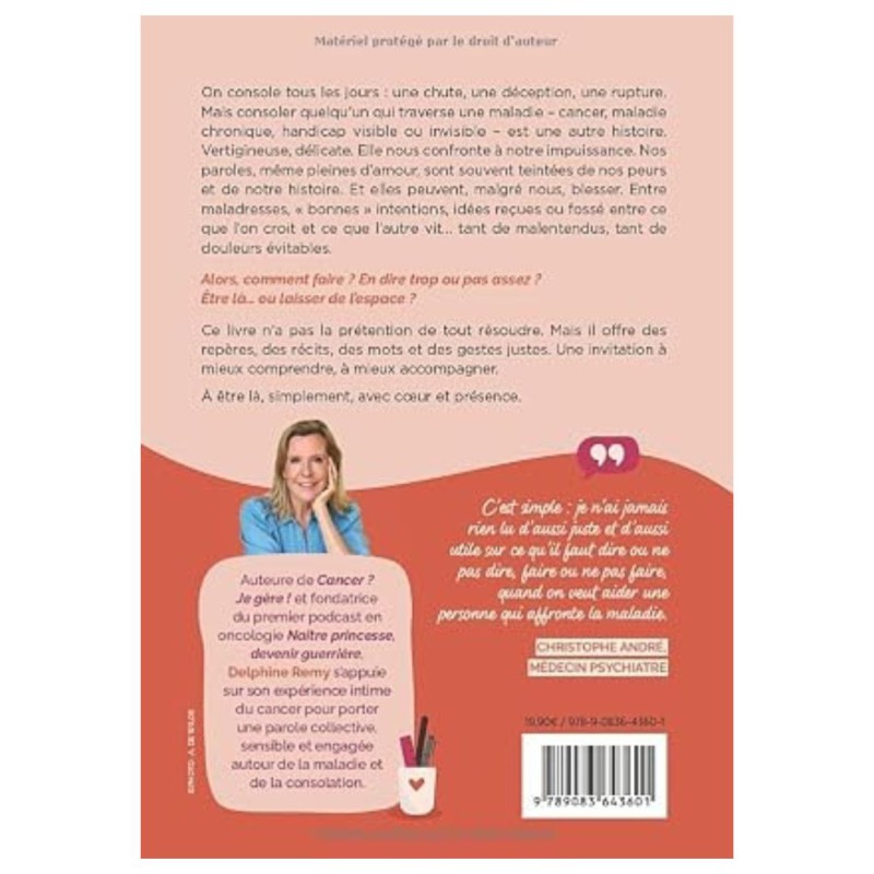 Être là de Delphine Remy – Consoler et soutenir - Lucie in the R