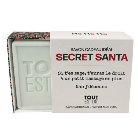 Savon message Tout est dit – savon original et idée cadeau pleine d’humour - Lucie in the R