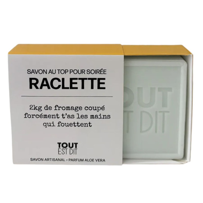 Savon message Tout est dit – savon original et idée cadeau pleine d’humour - Lucie in the R