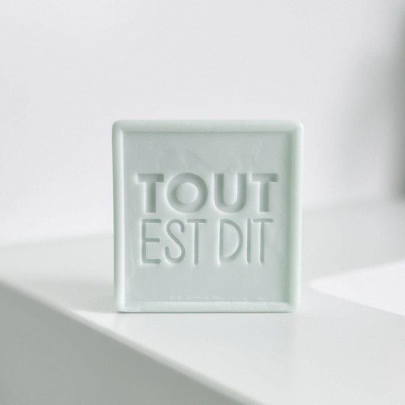 Savon message Tout est dit – savon original et idée cadeau pleine d’humour - Lucie in the R
