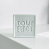 Savon message Tout est dit – savon original et idée cadeau pleine d’humour - Lucie in the R