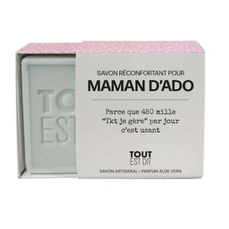 Savon message Tout est dit – savon original et idée cadeau pleine d’humour - Lucie in the R
