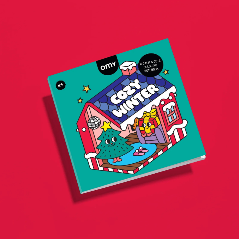 Livre à colorier Cozy Art – OMY | moments cocooning & créatif