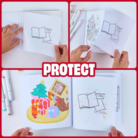 Livre à colorier Cozy Art – OMY | moments cocooning & créatif