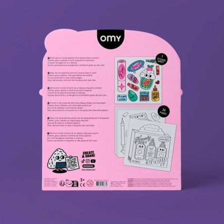Coloring Boutique Beauty Shop OMY | Lucie in the R
