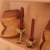 Bougeoir Bamboo 26 cm en laiton recyclé Doing Goods | Lucie in the R