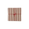 Serviettes en tissu Suzette à Table – Lot de 4 – Coton surcyclé et coloré