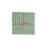 Serviettes en tissu Suzette à Table – Lot de 4 – Coton surcyclé et coloré