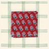 Serviettes en tissu Suzette à Table – Lot de 4 – Coton surcyclé et coloré