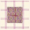 Serviettes en tissu Suzette à Table – Lot de 4 – Coton surcyclé et coloré