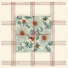 Serviettes en tissu Suzette à Table – Lot de 4 – Coton surcyclé et coloré