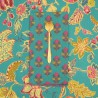 Serviettes en tissu Suzette à Table – Lot de 4 – Coton surcyclé et coloré