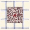 Serviettes en tissu Suzette à Table – Lot de 4 – Coton surcyclé et coloré