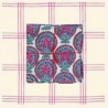 Serviettes en tissu Suzette à Table – Lot de 4 – Coton surcyclé et coloré