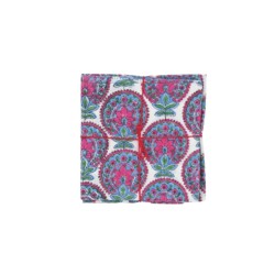 Serviettes en tissu Suzette à Table – Lot de 4 – Coton surcyclé et coloré