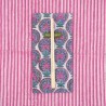 Serviettes en tissu Suzette à Table – Lot de 4 – Coton surcyclé et coloré