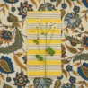 Serviettes en tissu Suzette à Table – Lot de 4 – Coton surcyclé et coloré