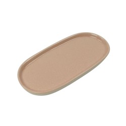 Plateau elliptique Soft Kinta 24 x 12 cm | Lucie in the R