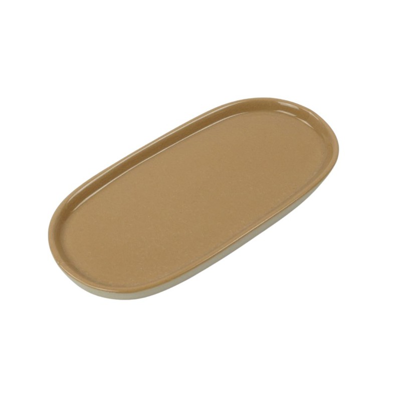 Plateau elliptique Soft Kinta 24 x 12 cm | Lucie in the R