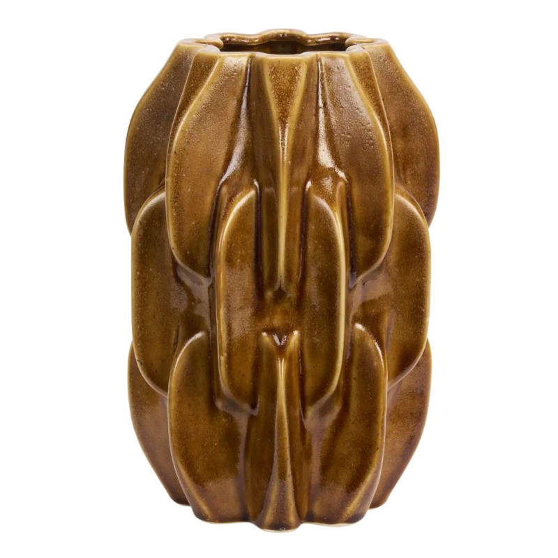 Vase en céramique brun - Madam Stoltz