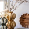 Vase en céramique moutarde - Madam Stoltz
