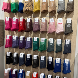 Chaussettes pailletées façon sport – Félicie Aussi | Taille 36–40 | Fabriquées en France