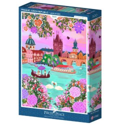 Puzzle Valle de Cocora 500 pièces — Puzzle artistique fabriqué en France | Lucie in the R