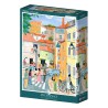 Puzzle Riad Bleu 1000 pièces — Puzzle artistique fabriqué en France | Lucie in the R