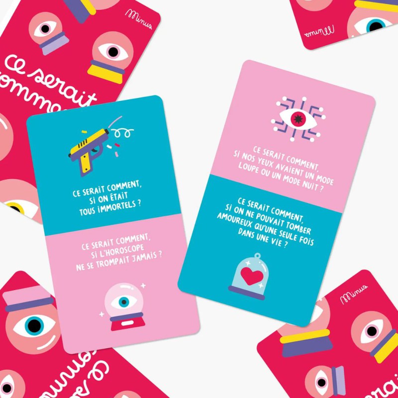 Jeu  Ce serait comment? Minus | Mini-jeu dès 8 ans | Lucie