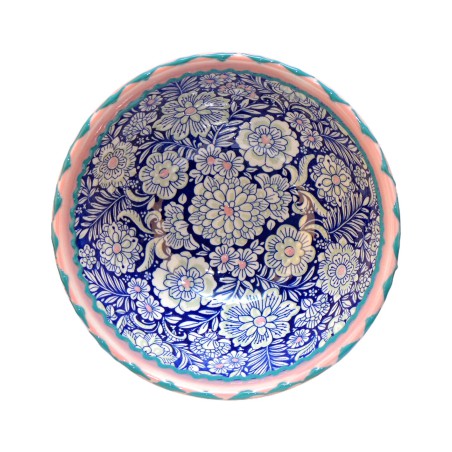 Saladier céramique Flowers Pastel | Cerámica del Río Salado
