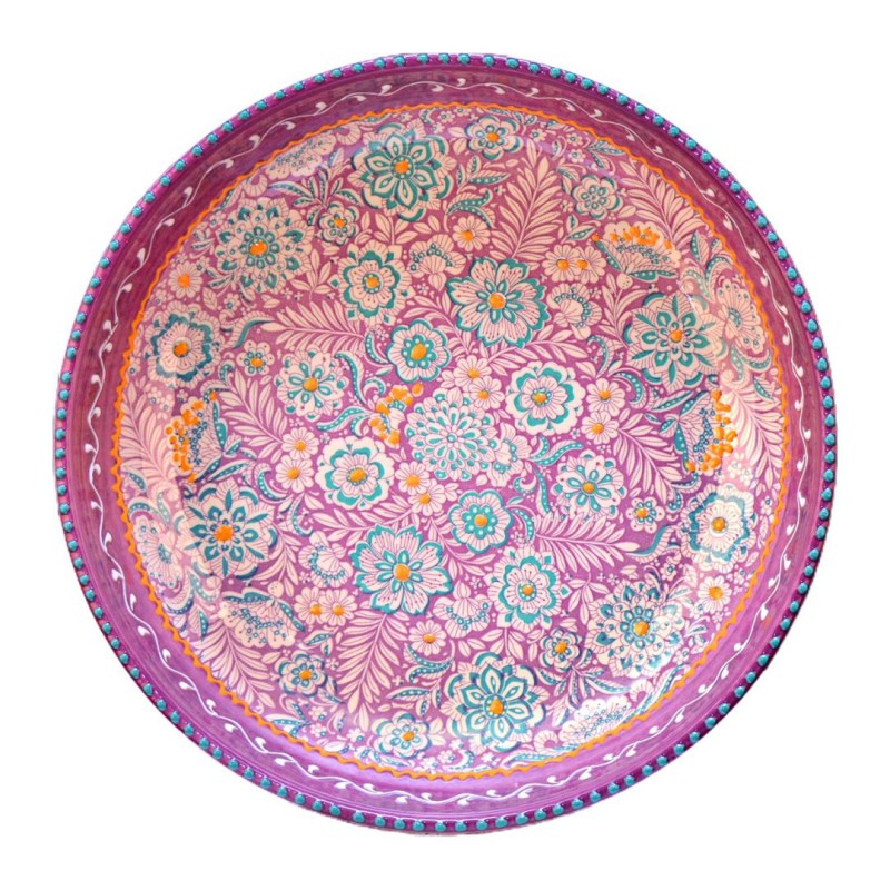 Saladier céramique Flowers Pastel | Cerámica del Río Salado