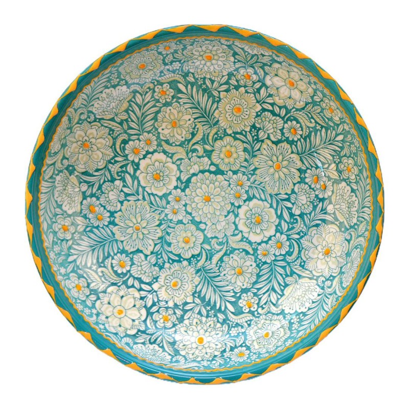 Saladier céramique Flowers Pastel | Cerámica del Río Salado