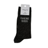 Félicie Aussi - Chaussettes Paillettes Dancing Queen Rose