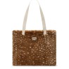 Sac Cabas Claude Fausse fourrure Faon - Hindbag