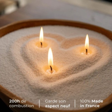 Bougies Poudrée – cire en perles réutilisable & élégante | Lucie in the R