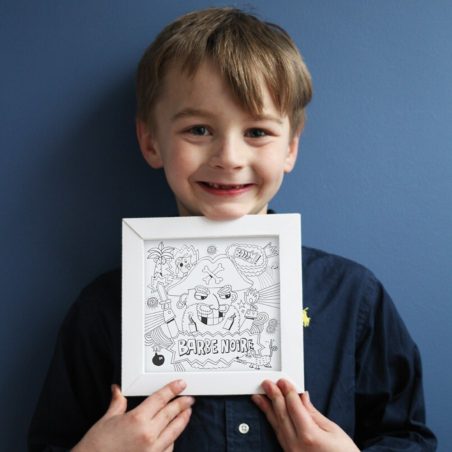 Pirouette Cacahouète Kit créatif Pirates à colorier