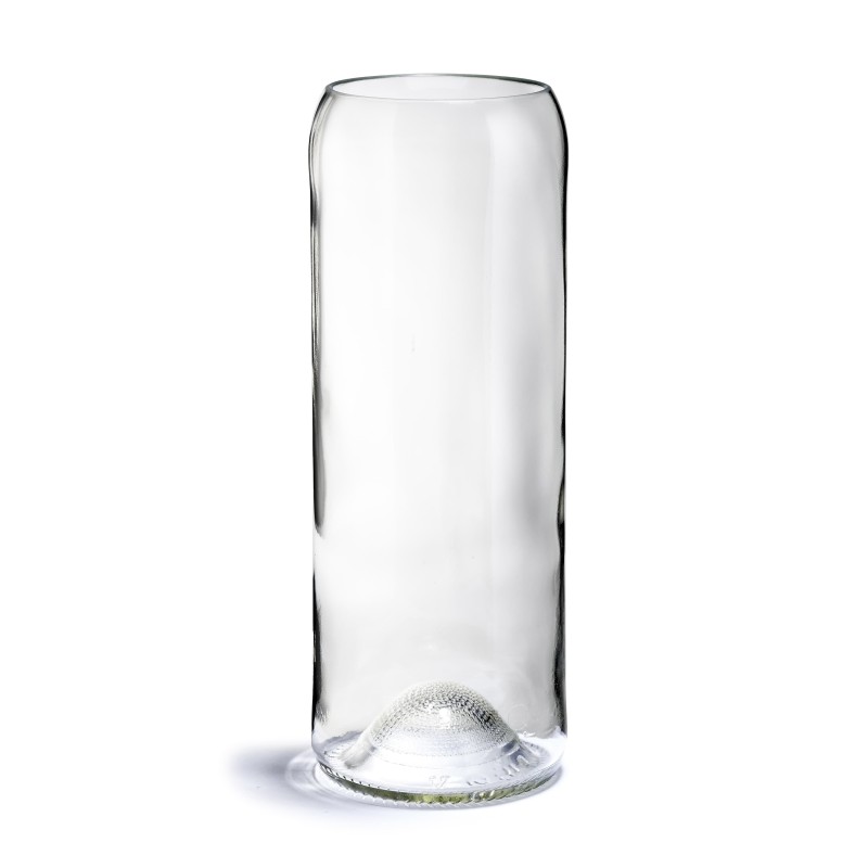 Vases Q de Bouteilles – Tailles S, M & L – Verre recyclé & artisanal 