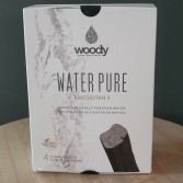 Woody Water Pure Binchotan Charbon Actif Pièce 1x100g