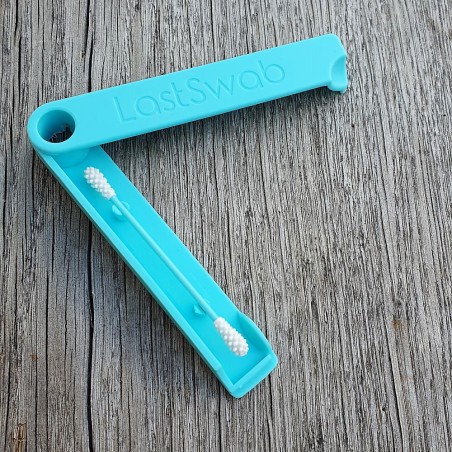 Coton-tige réutilisable LastSwab Basic turquoise