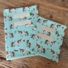 Vlop protège cahier en tissu licorne
