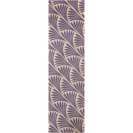 Woodhi marque-page en bois Art Deco Purple Palms