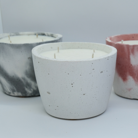 Bougie Terrae Pure Grey - Parfum Cèdre du Liban