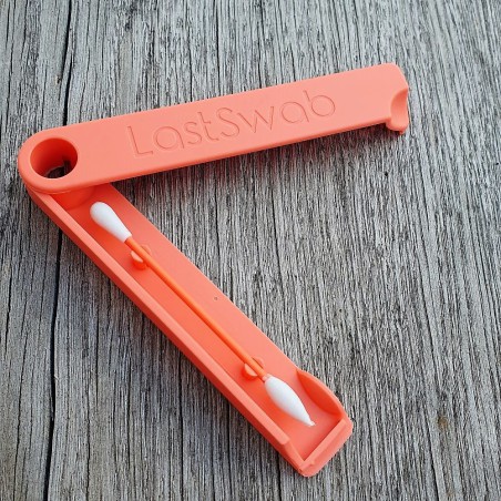 Coton-tige réutilisable LastSwab Beauty berry red