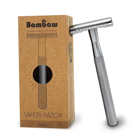 Rasoir en métal Silver Bambaw
