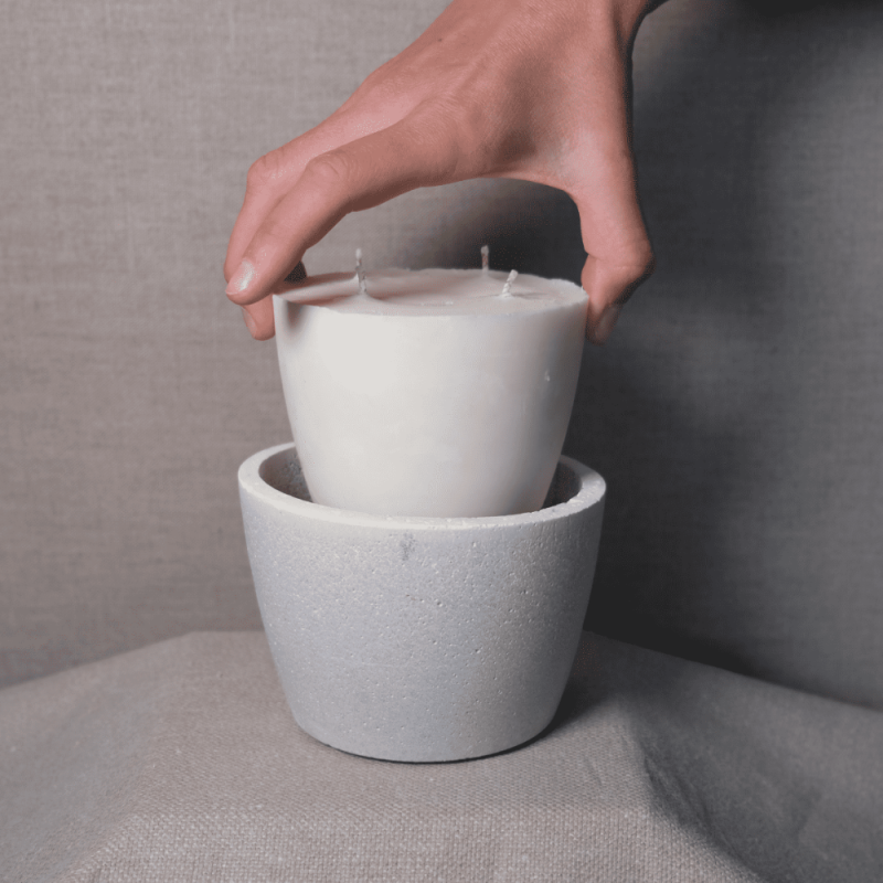 Recharge de Cire Terrae – Cire de Soja Naturelle | Refill pour Bougie Classique