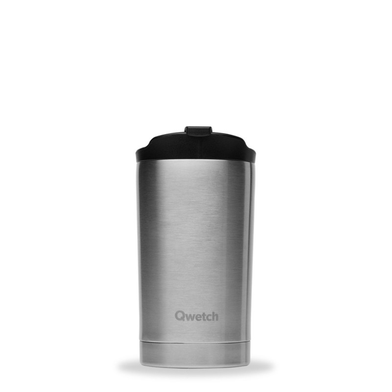 Travel Mug isotherme inox 350 ml Qwetch – Café Nomade