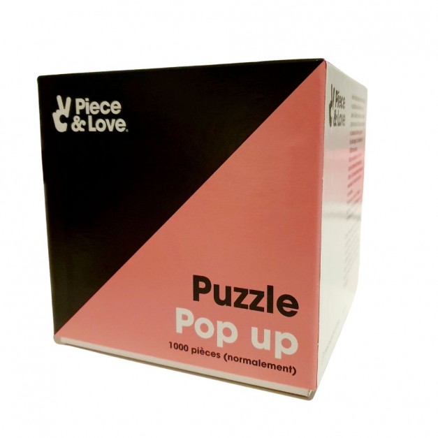 Puzzle 1000 pièces Popup, Piece & Love - La Malle à Confettis